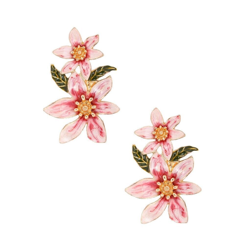 Flower Alloy Earrings